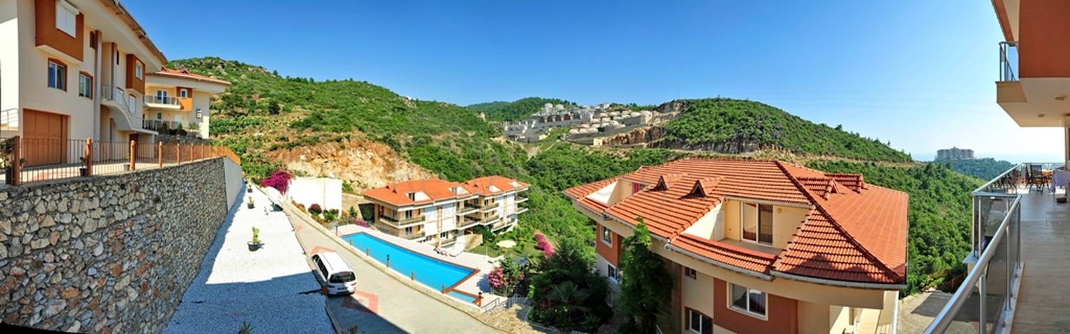 شقق و بنتهاوس بإطلالات بانورامية ساحرة على البحر في منطقة كارجي جاك من ألانيا