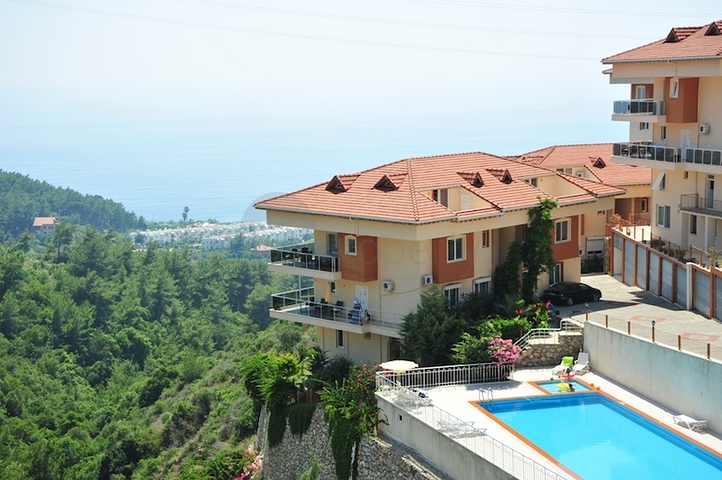 شقق و بنتهاوس بإطلالات بانورامية ساحرة على البحر في منطقة كارجي جاك من ألانيا