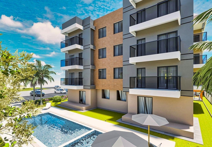 شقة 2+1 في كيبيز-منطقة أنطاليا 