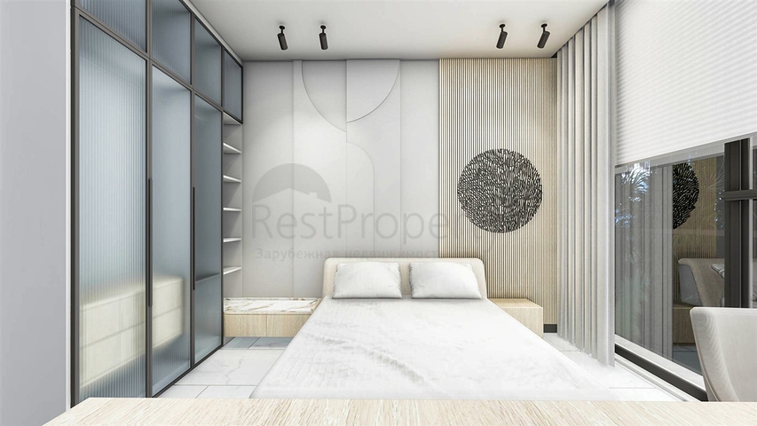 شقة 1+1 في ألتينتاس - حي أنطاليا 