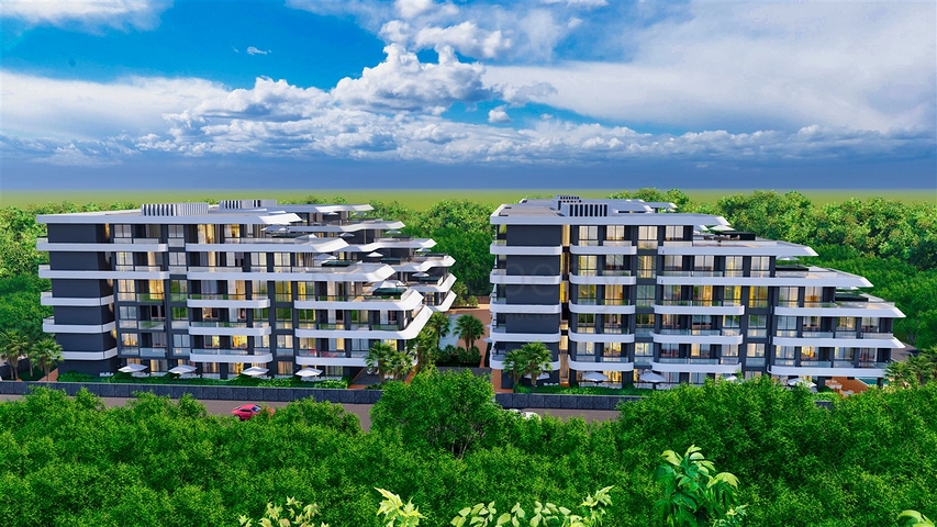 شقة 1+1 في ألتينتاس - حي أنطاليا 