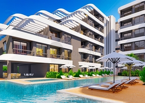 شقة 1+1 في ألتينتاس - حي أنطاليا 