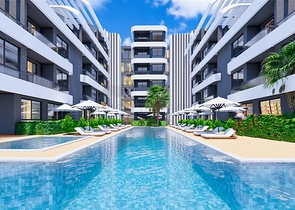 شقة 1+1 في ألتينتاس - حي أنطاليا 