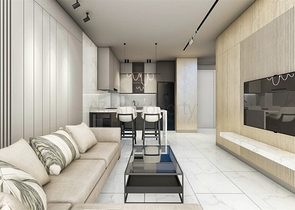 شقة 1+1 في ألتينتاس - حي أنطاليا 