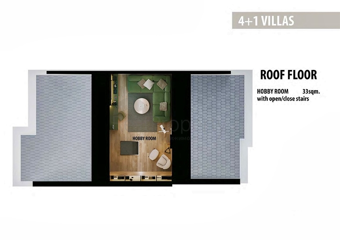 فلل 3+1 و 4 + 1 في منطقة سايد أنطاليا