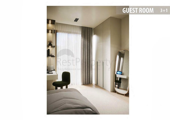 فلل 3+1 و 4 + 1 في منطقة سايد أنطاليا