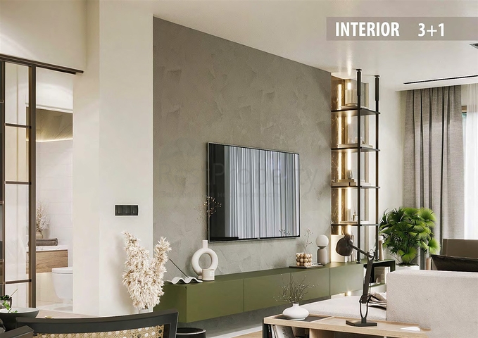 فلل 3+1 و 4 + 1 في منطقة سايد أنطاليا