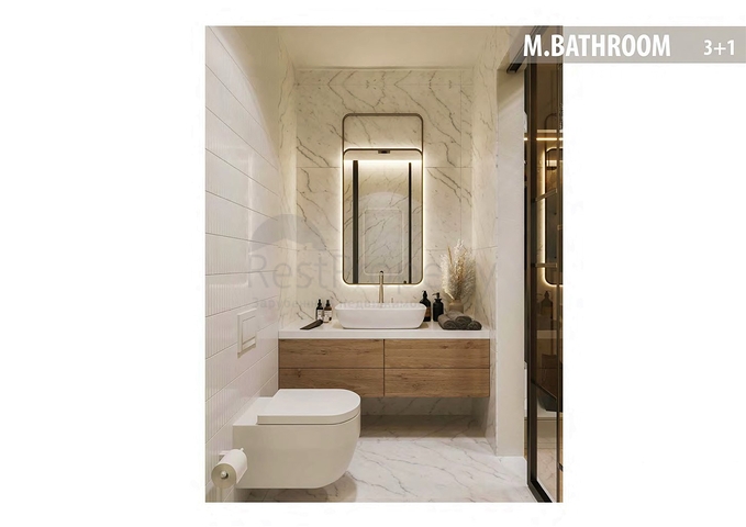 فلل 3+1 و 4 + 1 في منطقة سايد أنطاليا