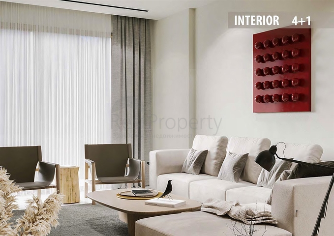 فلل 3+1 و 4 + 1 في منطقة سايد أنطاليا