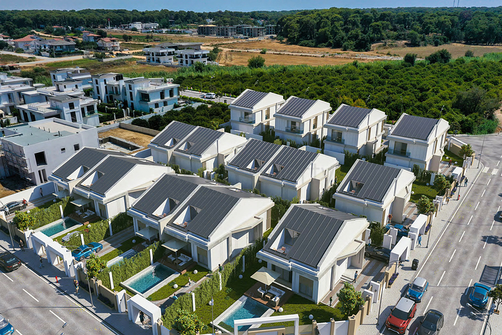 فلل 3+1 و 4 + 1 في منطقة سايد أنطاليا