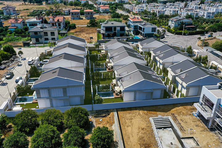 فلل 3+1 و 4 + 1 في منطقة سايد أنطاليا