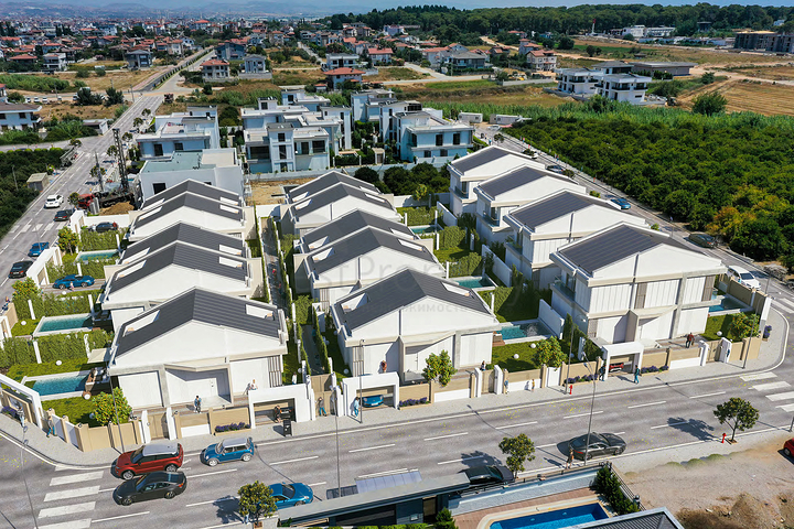 فلل 3+1 و 4 + 1 في منطقة سايد أنطاليا