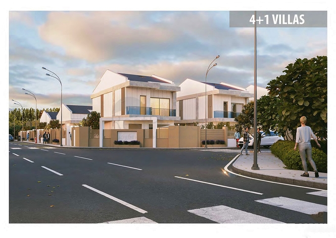 فلل 3+1 و 4 + 1 في منطقة سايد أنطاليا