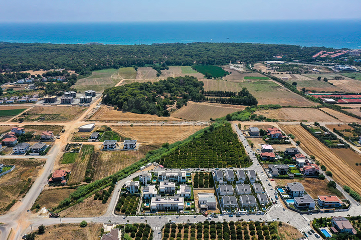 فلل 3+1 و 4 + 1 في منطقة سايد أنطاليا