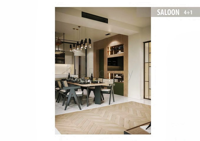 فلل 3+1 و 4 + 1 في منطقة سايد أنطاليا