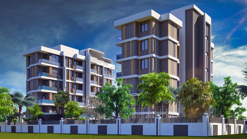 شقة 1+1 في التينتاس-منطقة أنطاليا 