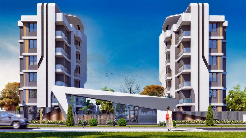 شقة 1+1 في التينتاس-منطقة أنطاليا 