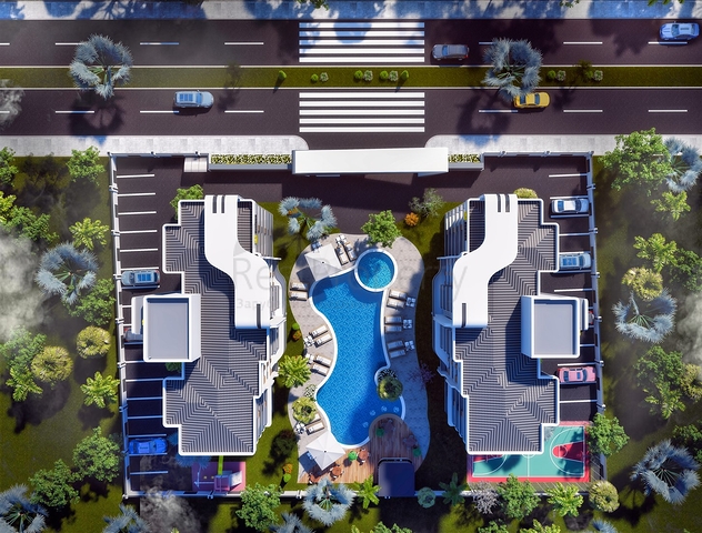 شقة 1+1 في التينتاس-منطقة أنطاليا 