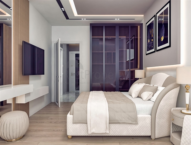 شقة 1+1 في التينتاس-منطقة أنطاليا 