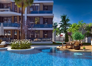 شقة 1+1 في التينتاس-منطقة أنطاليا 