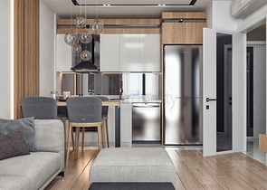 شقة 1+1 في التينتاس-منطقة أنطاليا 