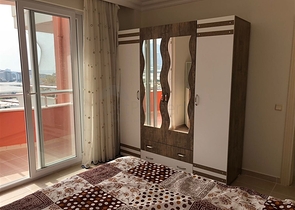 شقة مفروشة 2 + 1 تطل على الجبل والبحر