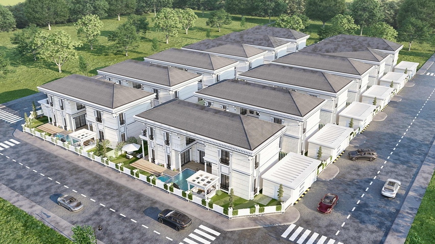 فيلا 5+1 في دوشيمالتي-منطقة أنطاليا 