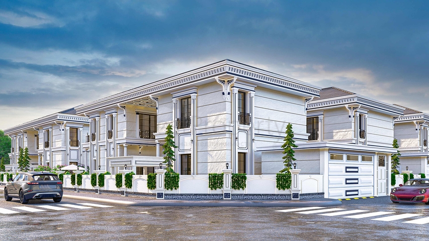 فيلا 5+1 في دوشيمالتي-منطقة أنطاليا 