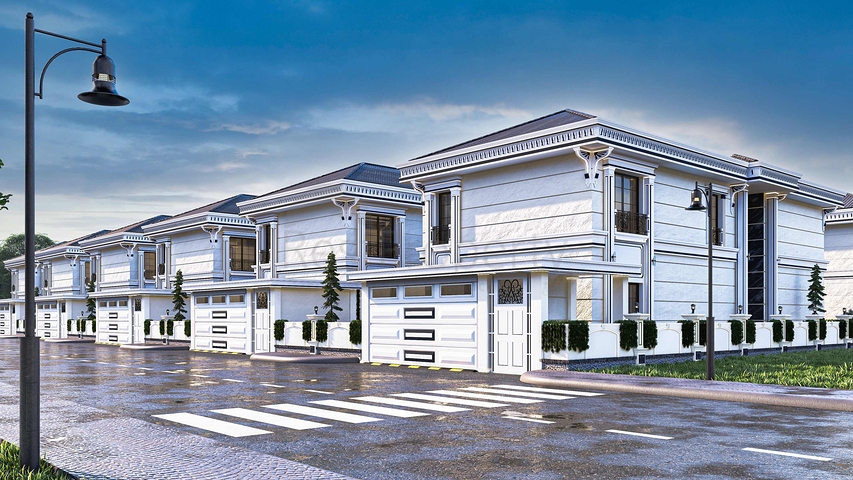 فيلا 5+1 في دوشيمالتي-منطقة أنطاليا 