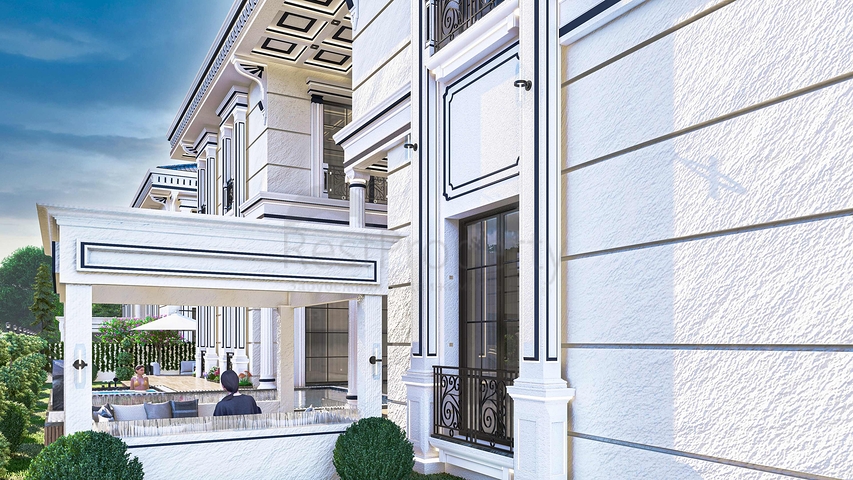 فيلا 5+1 في دوشيمالتي-منطقة أنطاليا 