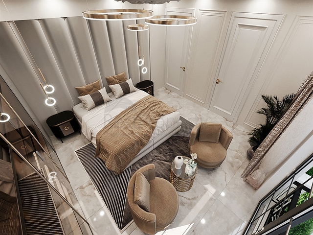 فيلا 5+1 في دوشيمالتي-منطقة أنطاليا 