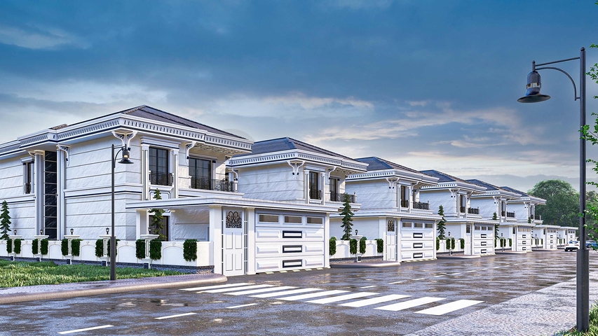 فيلا 5+1 في دوشيمالتي-منطقة أنطاليا 