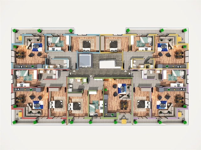 مشروع استثماري في باخشيليفلار-منطقة أنطاليا الصغيرة 