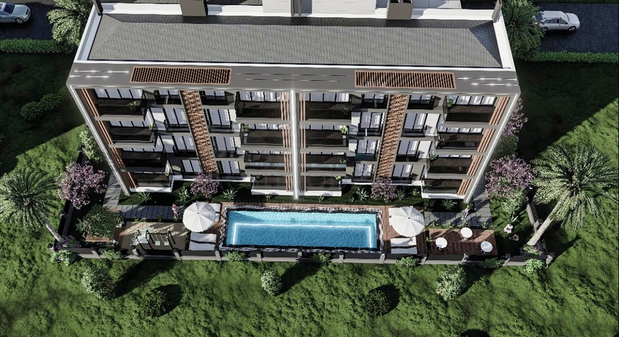 شقة 1+1 في دوشيمالتي-منطقة أنطاليا 