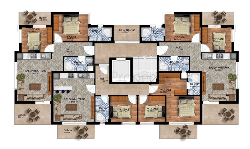 مشروع استثماري في منطقة دوشيميالتي-أنطاليا 