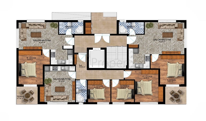 مشروع استثماري في منطقة دوشيميالتي-أنطاليا 
