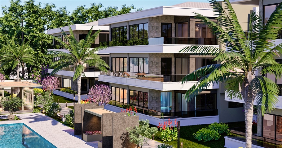 شقة 4+1 في دوشيمالتي-منطقة أنطاليا 