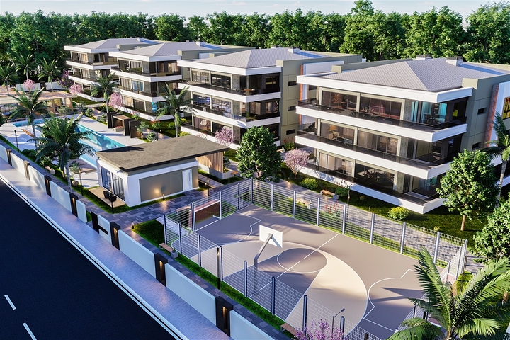 شقة 4+1 في دوشيمالتي-منطقة أنطاليا 