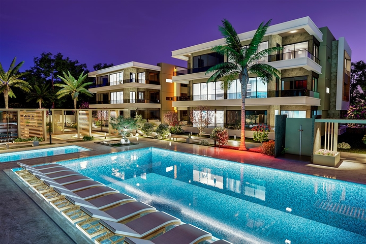 شقة 4+1 في دوشيمالتي-منطقة أنطاليا 