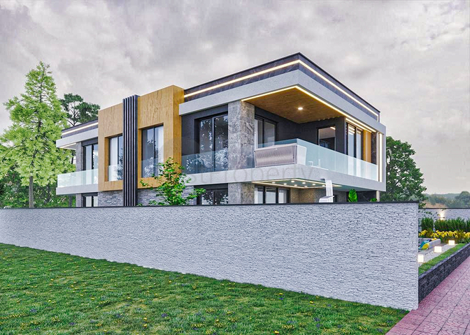 فيلا 4+1 في دوشيمالتي-منطقة أنطاليا 