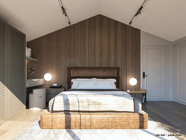 فيلا 4+1 في ألتينكال - حي أنطاليا 