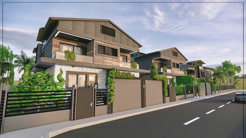 فيلا 4+1 في ألتينكال - حي أنطاليا 