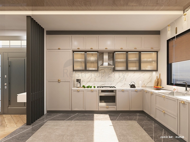 فيلا 4+1 في ألتينكال - حي أنطاليا 