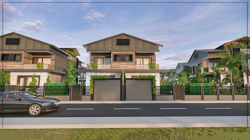 فيلا 4+1 في ألتينكال - حي أنطاليا 