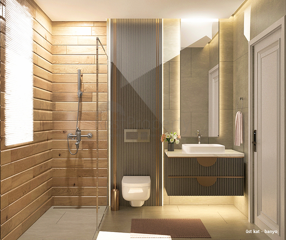 فيلا 4+1 في ألتينكال - حي أنطاليا 