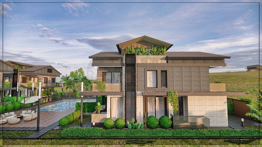 فيلا 4+1 في ألتينكال - حي أنطاليا 