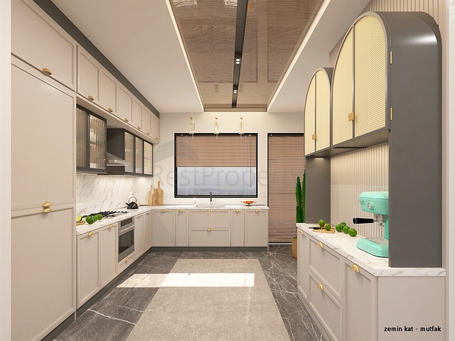 فيلا 4+1 في ألتينكال - حي أنطاليا 