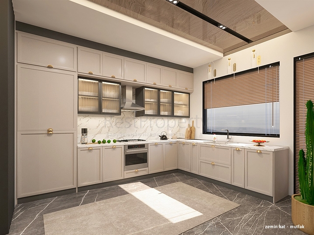 فيلا 4+1 في ألتينكال - حي أنطاليا 