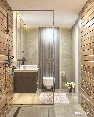 فيلا 4+1 في ألتينكال - حي أنطاليا 