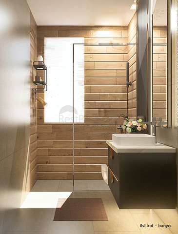 فيلا 4+1 في ألتينكال - حي أنطاليا 